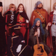 Karen (as Captain Harlock, centre) at Equicon in 1981